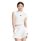Dámske tričko s krátkym rukávom ADIDAS W Z.N.E. TEE-IM4917-white · záber 1