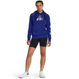 Dámska zateplená tréningová mikina s kapucňou UNDER ARMOUR UA Rival Fleece Graphic Hdy-Royal BLU · záber 4