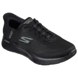 Pánska rekreačná obuv SKECHERS Go Walk Flex New World Slip-Ins black · záber 1