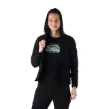 Dámska tréningová bunda s kapucňou NORTHFINDER NORTHKIT-BU-4268OR-black · záber 2