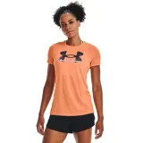 Dámske tréningové tričko s krátkym rukávom UNDER ARMOUR UA Tech Solid Script SSC-ORG · záber 1
