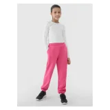 Dievčenské tepláky 4F JUNIOR TROUSERS CAS F0950-54S-PINK · záber 3