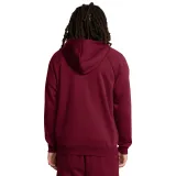 Pánska zateplená mikina so zipsom UNDER ARMOUR UA Rival Fleece FZ Hoodie-RED · záber 2