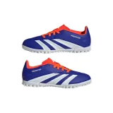 Chlapčenské futbalové kopačky turfy ADIDAS Predator Club K TF lucid blue cloud white solar red · záber 4