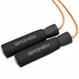 Švihadlo SPOKEY QUICK SKIP leather ball bearings 300 cm · záber 3