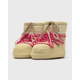 Dámske nízke zimné topánky MOON BOOT MB ICON LOW SUEDE LACES-B021 LIGHT YELLOW · záber 4