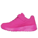 Dievčenská rekreačná obuv SKECHERS Uno Lite K hot pink · záber 3