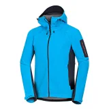 Pánska turistická softshellová bunda NORTHFINDER BRIO-271blackblue · záber 4