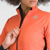 Dámska cyklistická bunda SPORTFUL Fiandre medium w jacket, pompelmo · záber 5