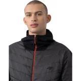 Pánska turistická bunda 4F TECHNICAL JACKET-AW23TTJAM310-22S-ANTHRACITE · záber 2