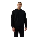 Pánska mikina so zipsom 4F SWEATSHIRT-WSS25TSWSM1584-20S-DEEP BLACK · záber 1