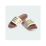 Dámske šlapky (plážová obuv) ADIDAS Adilette Comfort W cloud white cloud white matte gold · záber 4