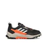 Pánska nízka turistická obuv ADIDAS Terrex AX4 core black wonder silver impact orange · záber 2