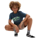 Chlapčenské tričko s krátkym rukávom VANS BY OTW LOGO FILL BOYS-TEAL-WATERFALL · záber 4