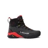 Pánska členková turistická obuv KAYLAND Duke Mid Gtx, Black Red · záber 3