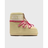 Dámske nízke zimné topánky MOON BOOT MB ICON LOW SUEDE LACES-B021 LIGHT YELLOW · záber 2