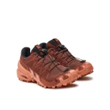 Dámska bežecká trailová obuv SALOMON Speedcross 6 GTX W rum raisin barn red canyon clay · záber 2