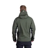 Pánska turistická softshellová bunda NORTHFINDER BRIO-550blackdarkgreen · záber 3