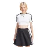 Dámske tričko s krátkym rukávom ADIDAS ORIGINALS 3 S BABY TEE-WHITE · záber 1