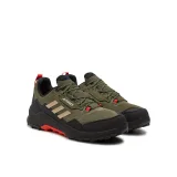 Pánska nízka turistická obuv ADIDAS Terrex AX4 olive strata wonder beige core black · záber 2