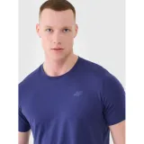 Pánske tréningové tričko s krátkym rukávom 4F TSHIRT FNK M1343-30S-DARK BLUE · záber 2