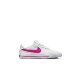 Dievčenská rekreačná obuv NIKE Court Legacy white laser fuchsia · záber 1