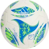 Futbalová lopta ADIDAS MLS CLB WHITE GREEN GLOBLU · záber 1