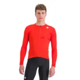 Pánsky cyklistický dres s dlhým rukávom SPORTFUL Matchy long sleeve jersey, chili red · záber 1