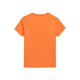 Chlapčenské tréningové tričko s krátkym rukávom 4F JUNIOR TSHIRT FNK M166-70S-ORANGE · záber 4