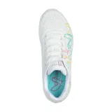 Dámska rekreačná obuv SKECHERS Uno Changed Love W white multi color · záber 4