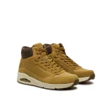 Pánske členkové zimné topánky SKECHERS Uno Mid Sneaker wheat · záber 2
