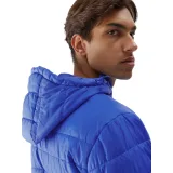 Pánska turistická bunda 4F DOWN JACKET-AW23TDJAM245-36S-COBALT · záber 4