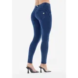 Dámske jeggings nohavice FREDDY WR.UP® skinny push up organic cotton jeggings-Blue · záber 3