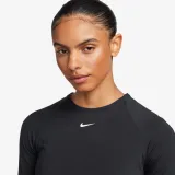 Dámske tréningové tričko s dlhým rukávom NIKE PRO DF 365 CROP LS-010 BLACK WHITE · záber 4