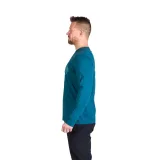 Pánske turistické tričko s dlhým rukávom NORTHFINDER STEWART-526inkblue · záber 3