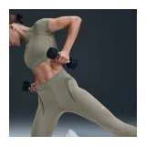 Dámske legíny NIKE PRO W NP DF MR 7 8 TIGHT TT GRX-320-Khaki · záber 5