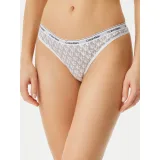 Dámske nohavičky CALVIN KLEIN THONG-PLUSH MONOGRAM · záber 2