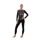 Dámske termo zateplené legíny AUTHORITY WARMIE II pants W black · záber 1