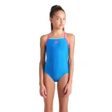 Dievčenské plavecké jednodielne plavky ARENA GIRLS SWIMSUIT LIGHT DROP SOLID · záber 5