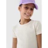 Dievčenské tričko s krátkym rukávom 4F JUNIOR TSHIRT F1852-12S-CREME · záber 3