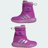 Dievčenské vysoké zimné topánky ADIDAS Winterplay purple burst silver metalic preloved purple · záber 5