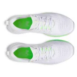 Pánska bežecká obuv UNDER ARMOUR UA Velociti 4 white white hyper green · záber 4