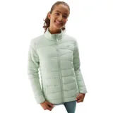 Dievčenská bunda 4F JUNIOR DOWN JACKET-JAW23TDJAF219-42S-LIGHT GREEN · záber 1