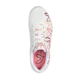 Dámska rekreačná obuv SKECHERS Uno Spread The Love W white multi pink · záber 3