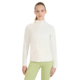 Dámska tréningová mikina so zipsom 4F SWEATSHIRT FNK F467-11S-OFF WHITE · záber 1