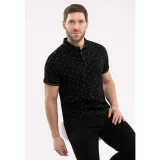 Pánske polo tričko s krátkym rukávom VOLCANO O-GOTI-700-BLACK · záber 3