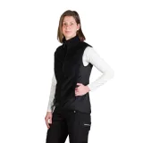 Dámska turistická flisová vesta NORTHFINDER DEE-270blackblack · záber 3