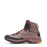 Dámska členková turistická celokožená obuv TECNICA Forge Hike MID GTX Ws, dark pink coral · záber 3