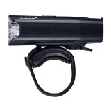 Svetlo na bicykel INFINI LAVA 500 Lite predné 6f čierne USB · záber 2