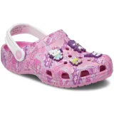 Dievčenské kroksy (rekreačná obuv) CROCS Classic Hello Kitty Clog pink · záber 1